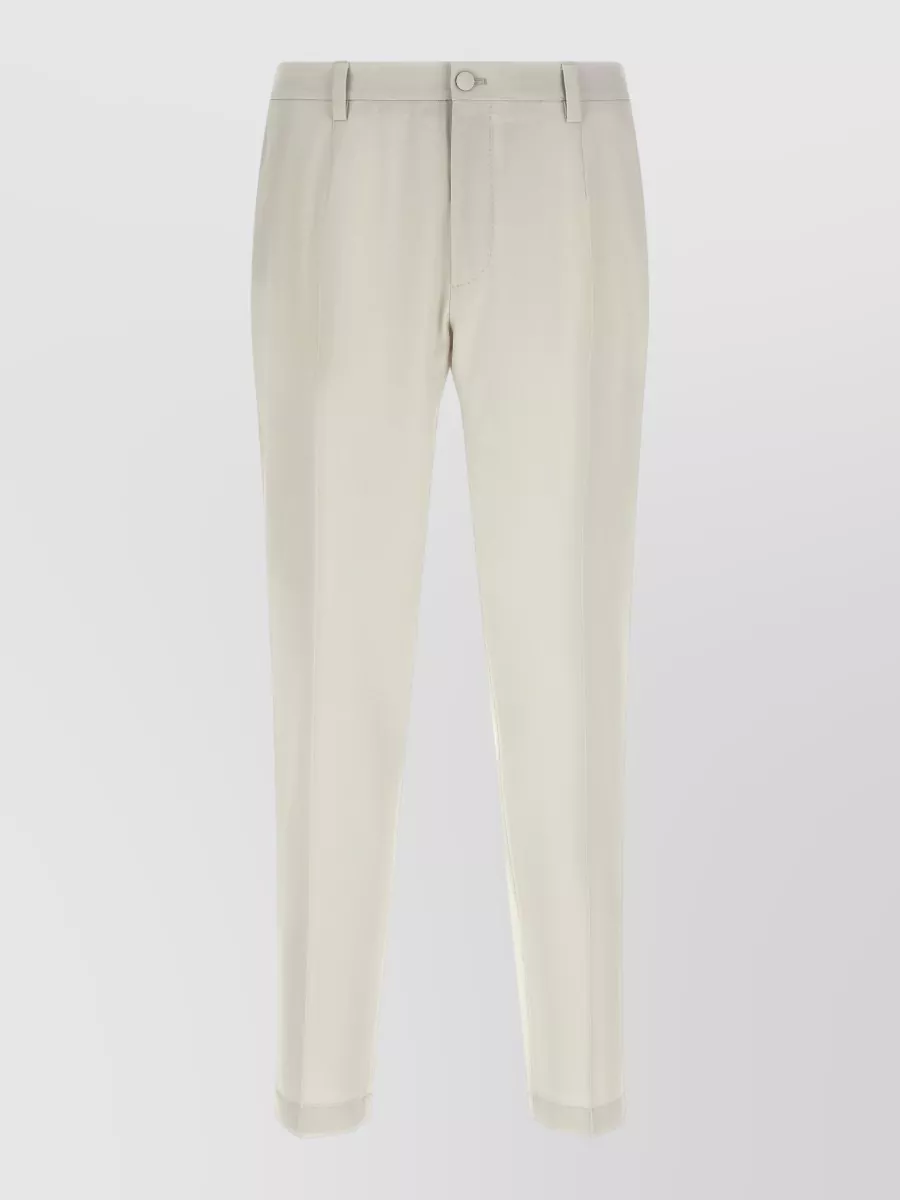 Dolce&Gabbana virgin wool straight-leg trousers
