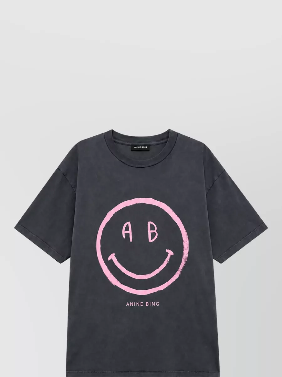 Anine Bing graphic cotton t-shirt