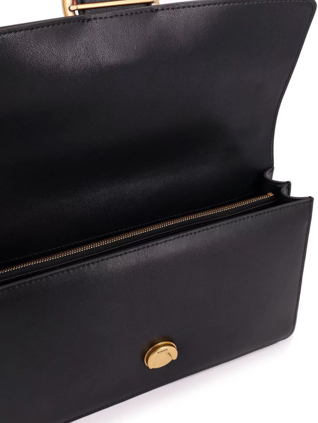 Pinko Love Bag One Leather Shoulder Bag