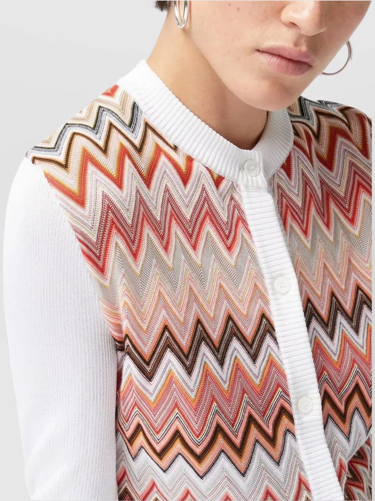 Missoni Chevron Knitwear Long Sleeves