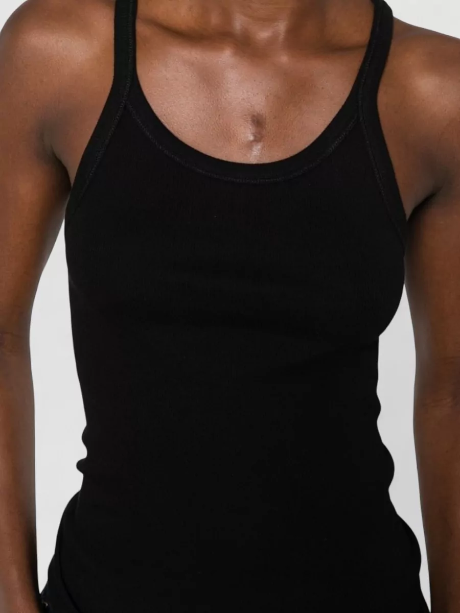 Iro Palisso Cotton Tank Racerback Scoop Neck