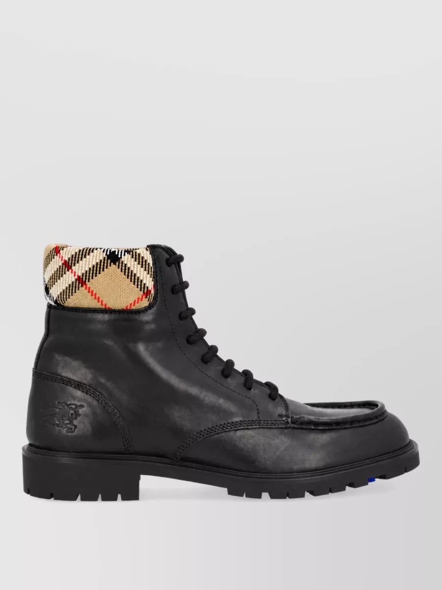 Burberry Leather Rogue Boots