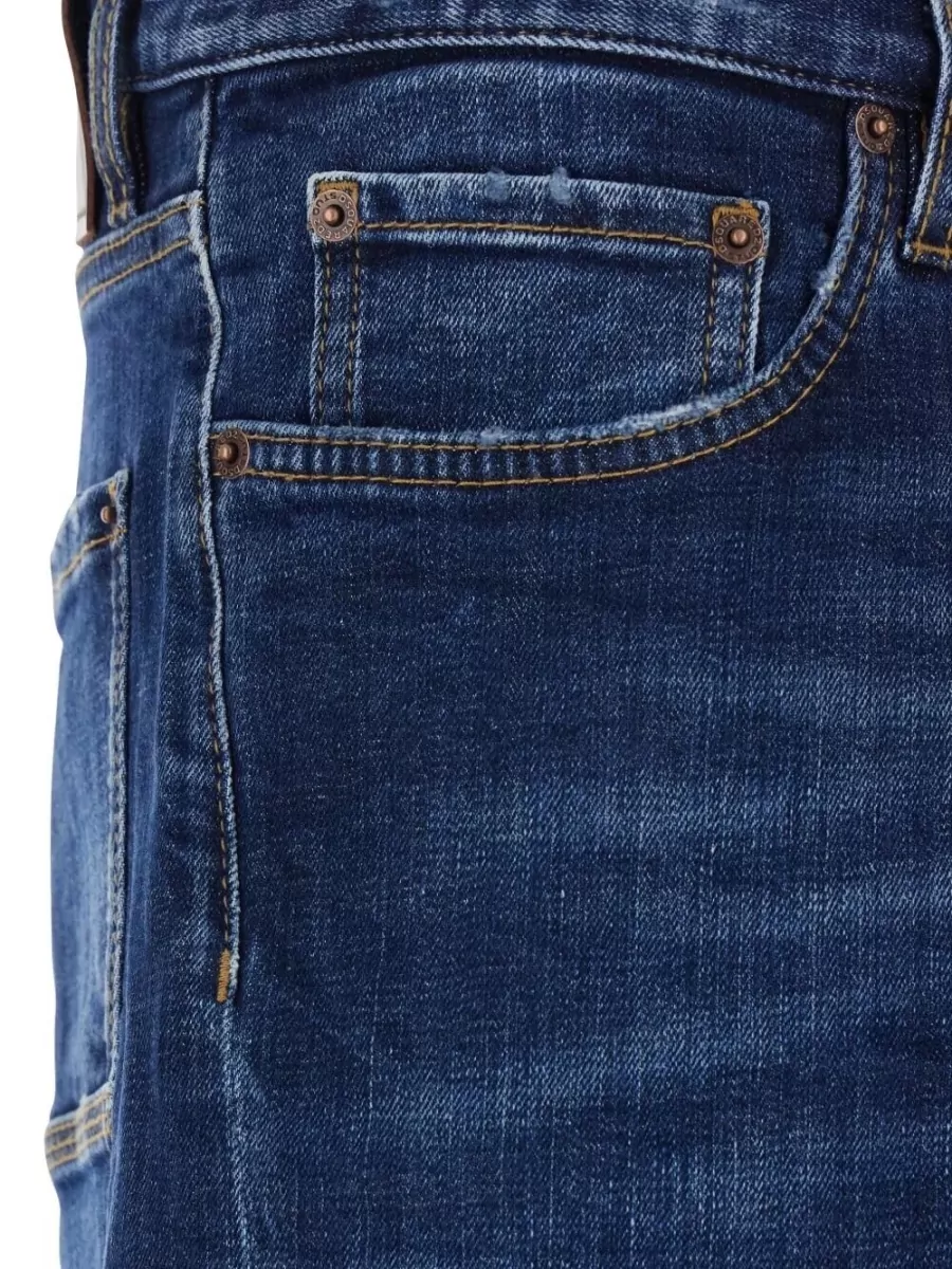 Dsquared2 Loose Twisted Straight-Leg Jeans