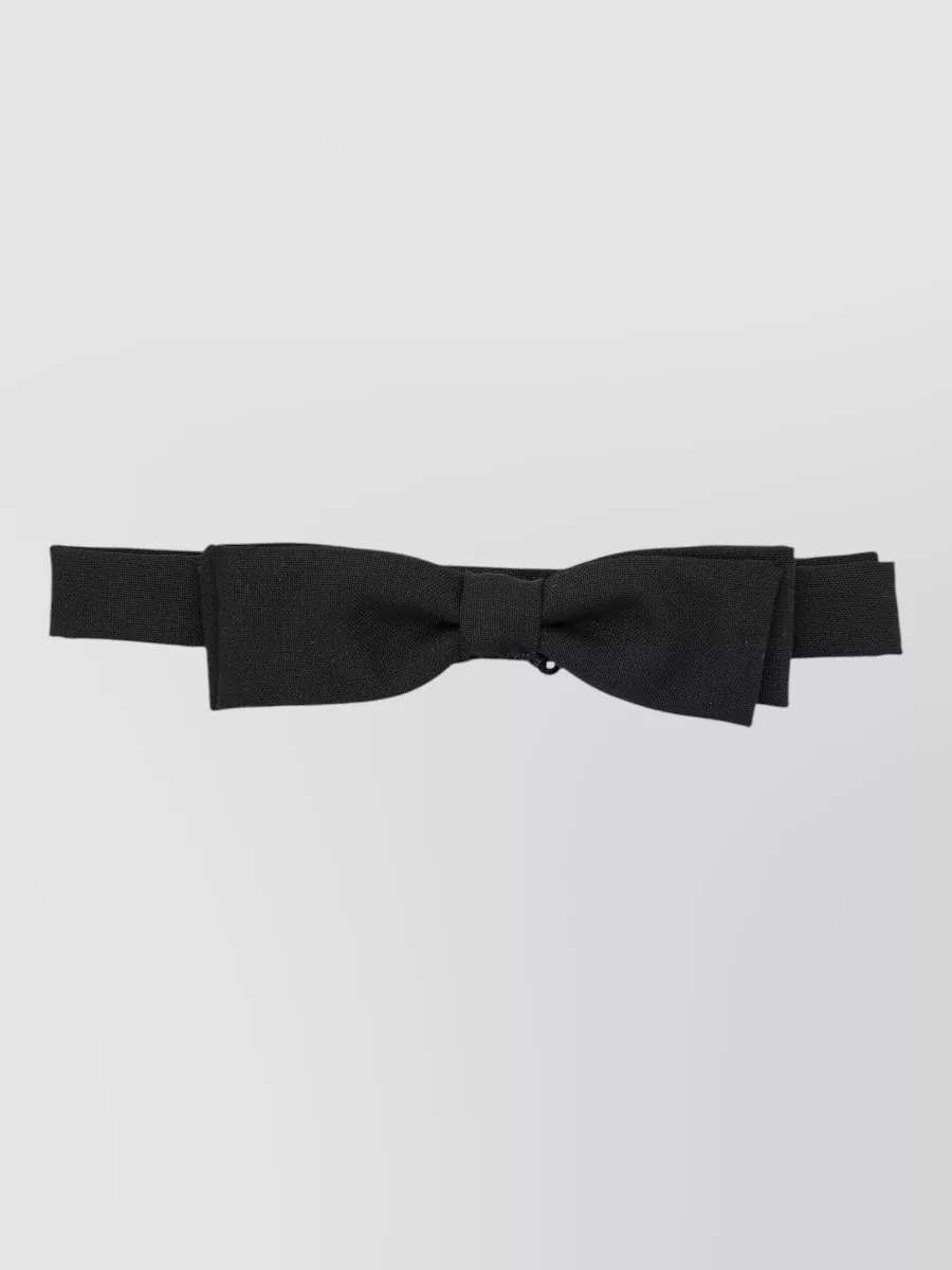 Lardini wool mohair bow tie