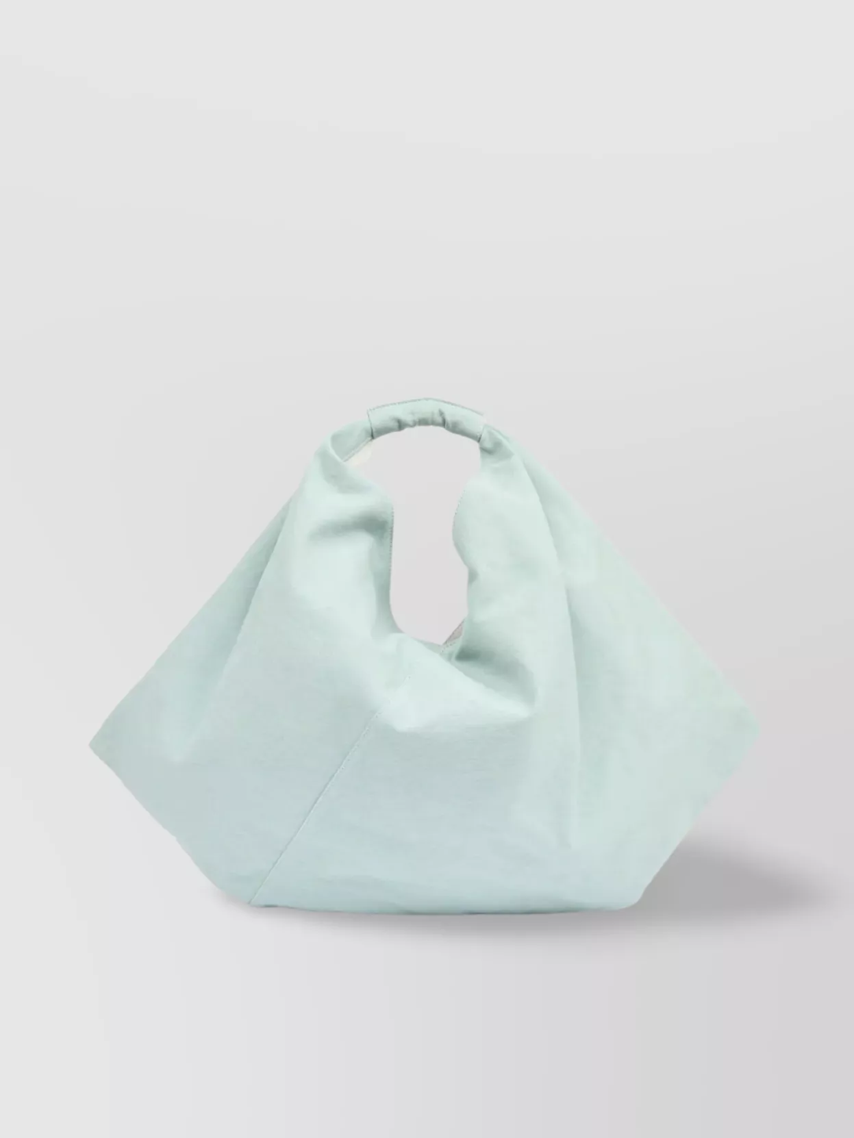 Mm6 Maison Margiela Draped Detail Shoulder Bag Logo