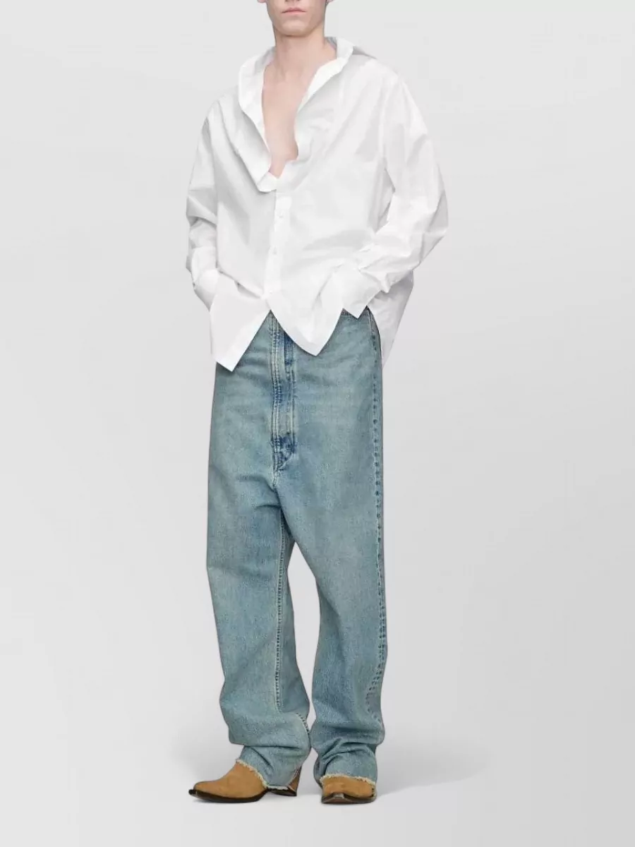 Maison Margiela Low-Rise Straight-Leg Denim Jeans