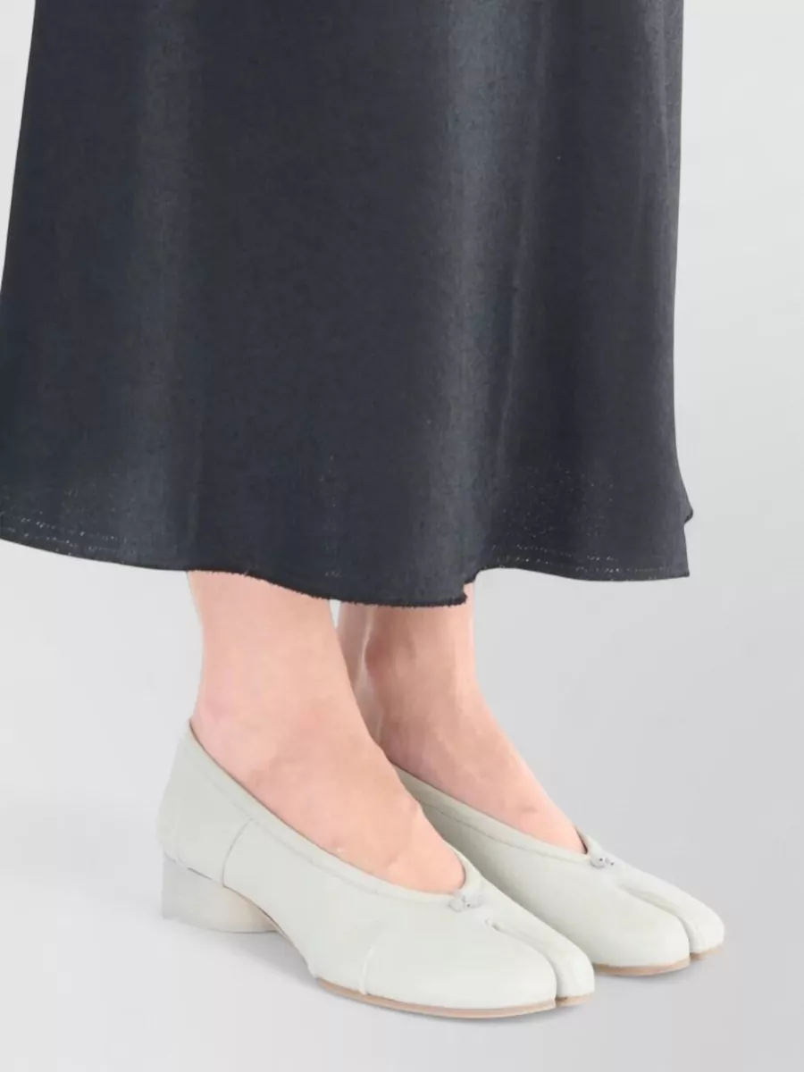 Maison Margiela Leather Tabi Ballerina Pumps