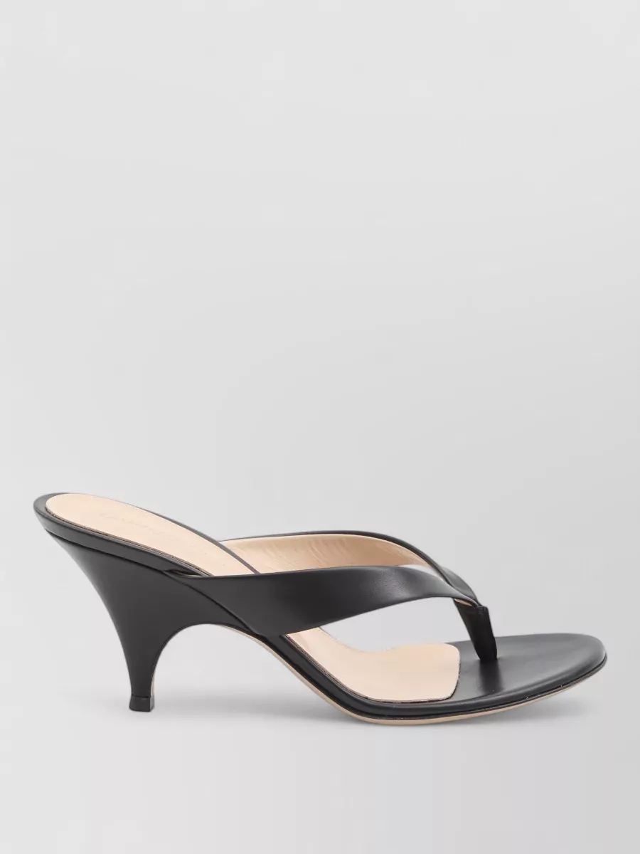Gianvito Rossi Sofia Thong Sandals Kitten Heel