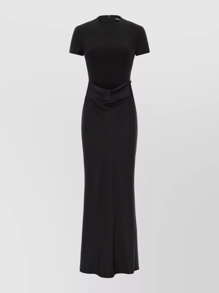 Rotate Birger Christensen draped maxi dress