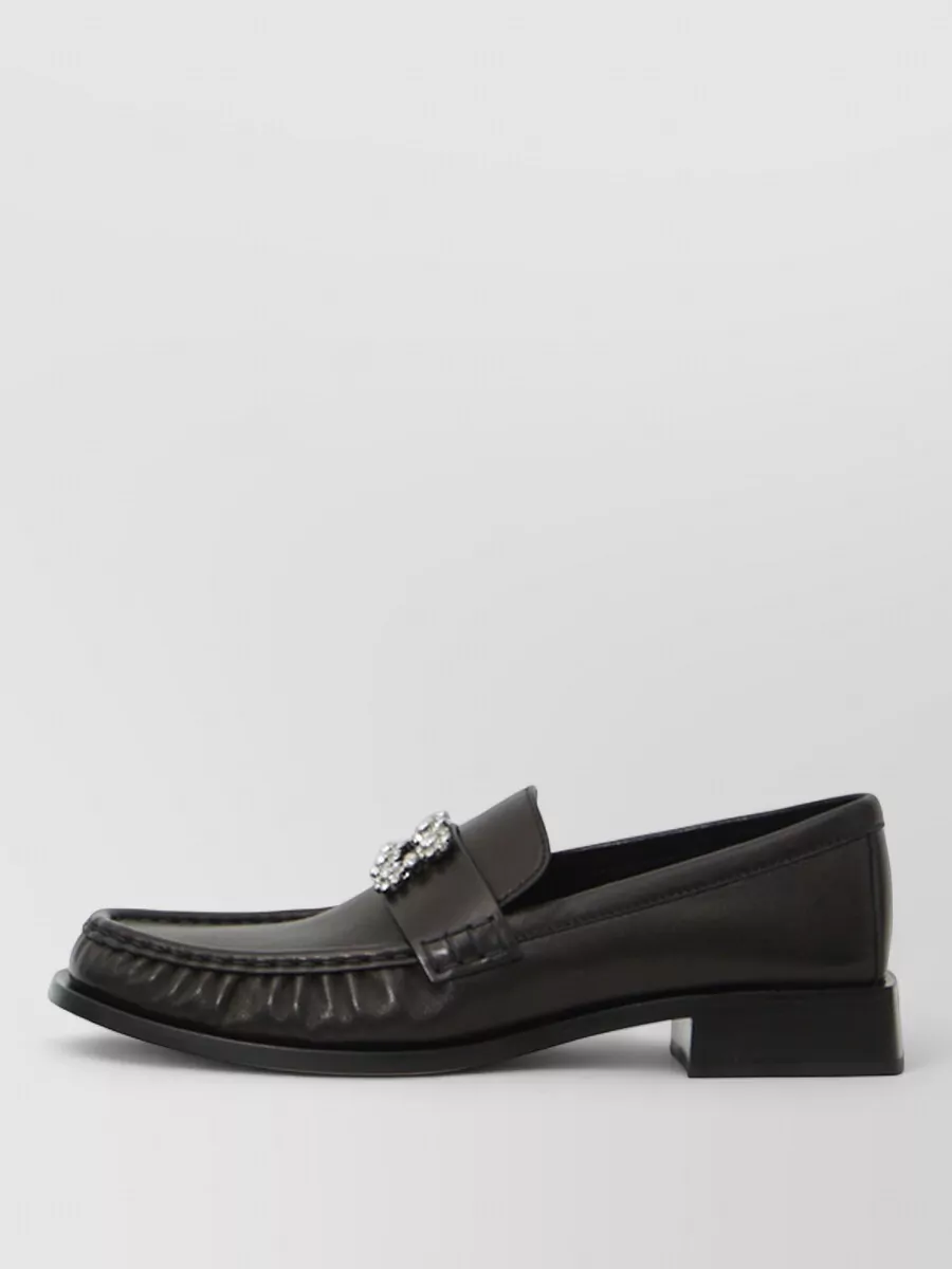 Roger Vivier Leather Loafers