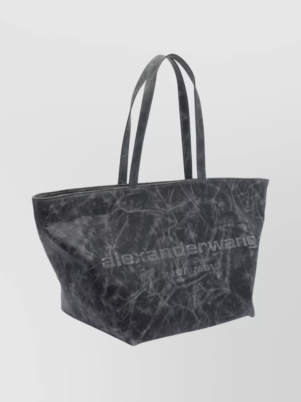 Alexander Wang Textured Punch Tote Bag With Dual Handles
