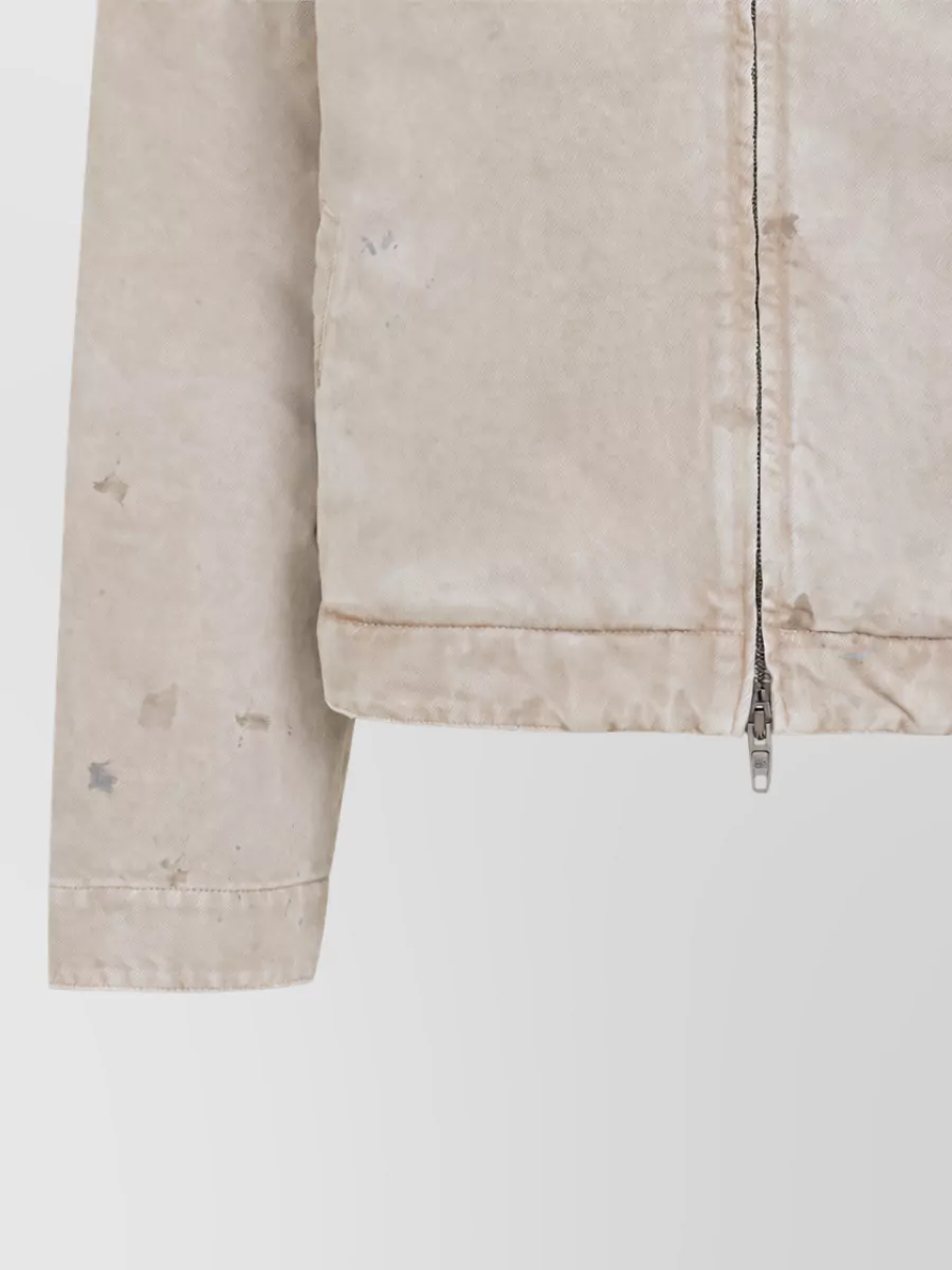 Balenciaga Denim Cropped Single-Breasted Jacket