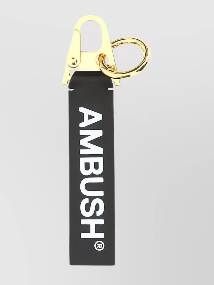 Shop Ambush Logo Print Key Chain In Multicoloured