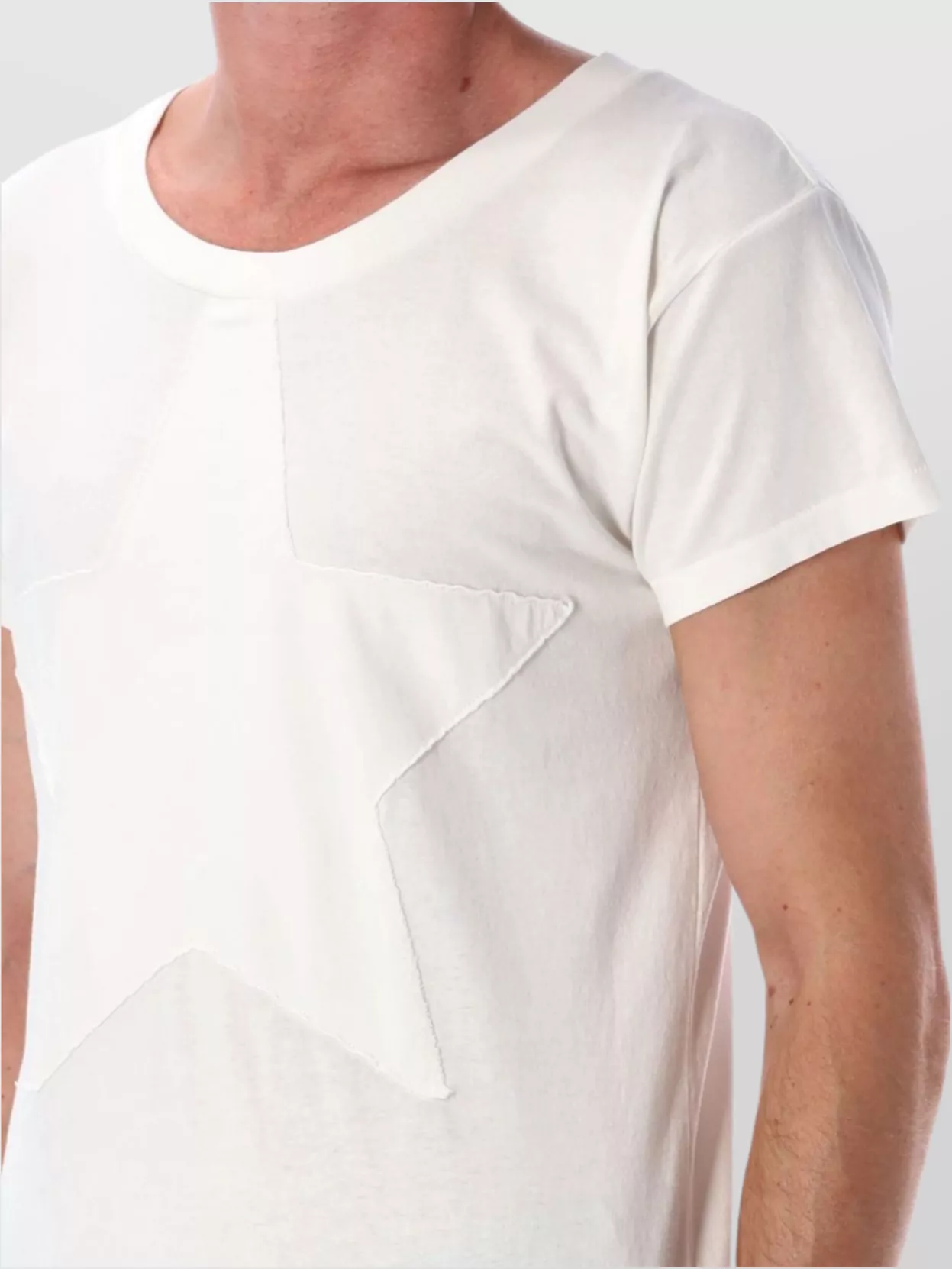 Mm6 Maison Margiela Star Applique T-Shirt Short Sleeves