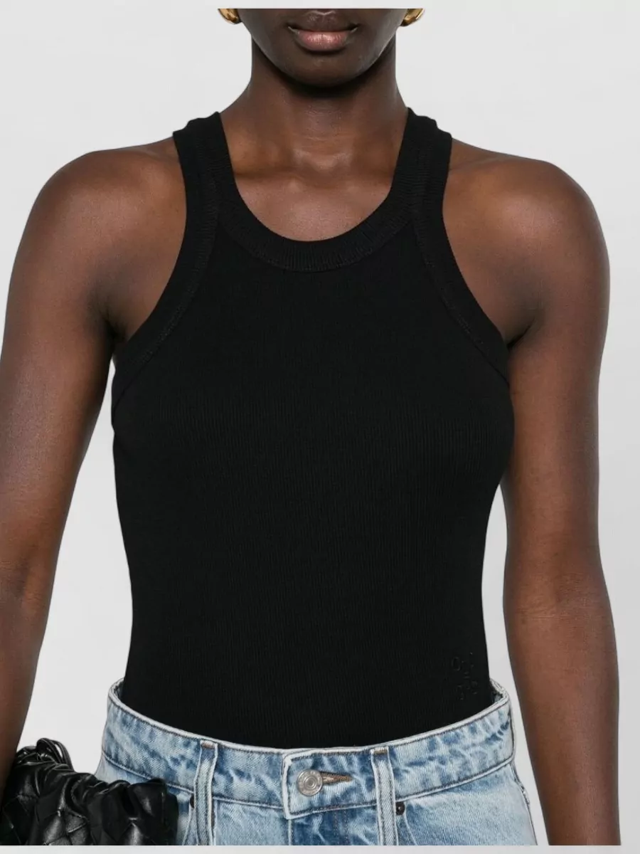 Closed Ribbed Tank Top