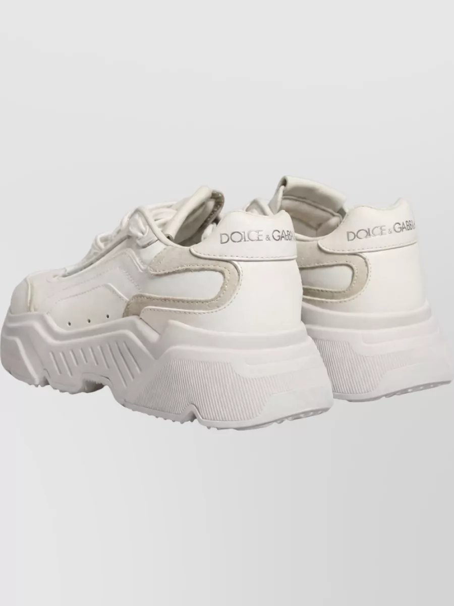 Dolce&Gabbana Leather Low-Top Sneakers