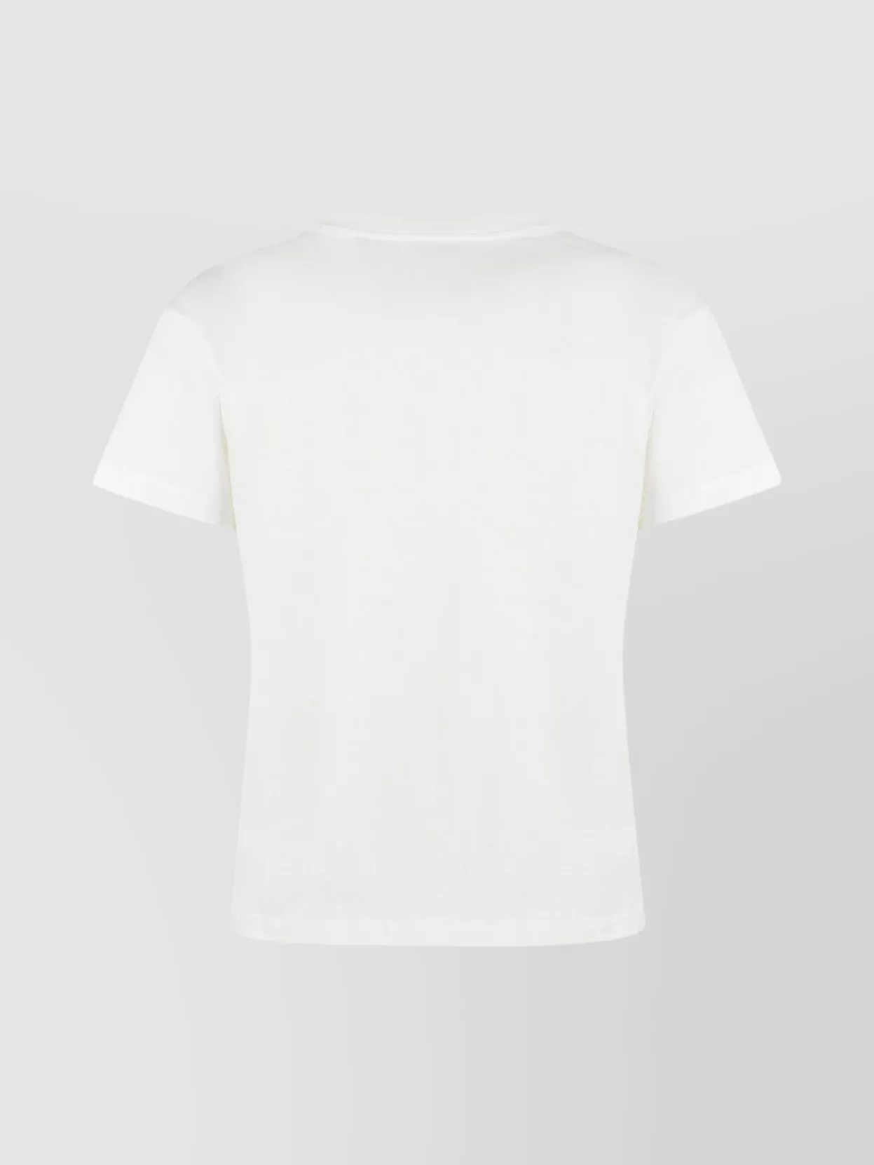 A.p.c. Ribbed Collar Crew-Neck T-Shirt In Cotton