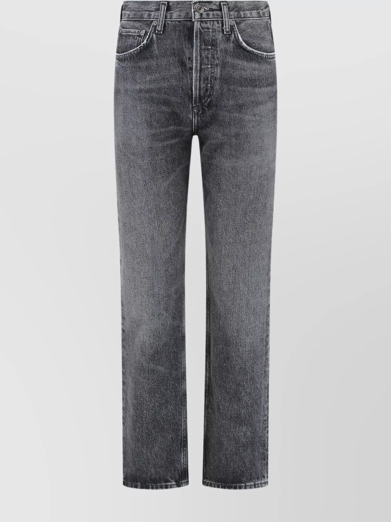 Agolde Straight Leg Jeans Faded Wash