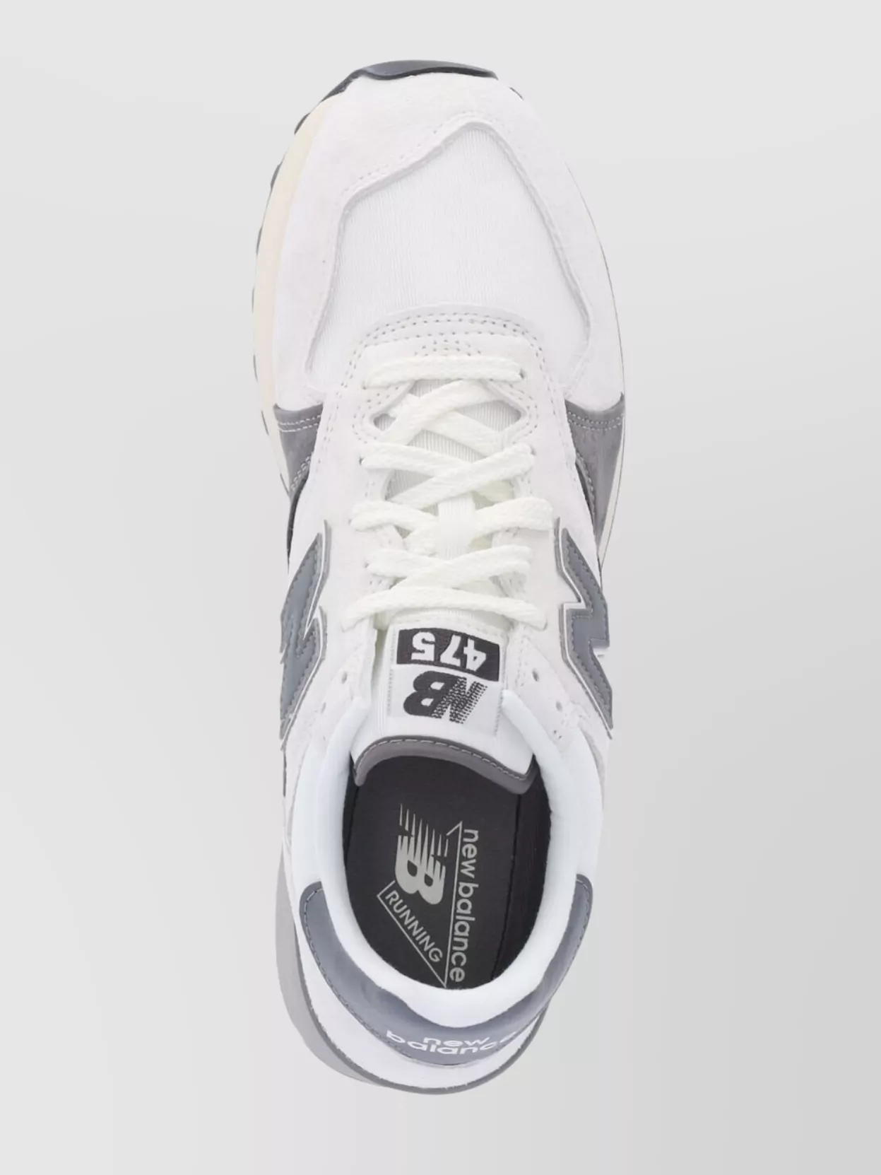 New Balance Low Top Sneakers Contrast Panels In White