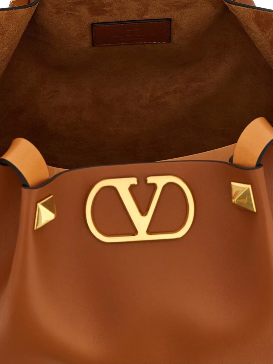 Valentino Garavani Vlogo Signature Medium Shopping Tote Bag