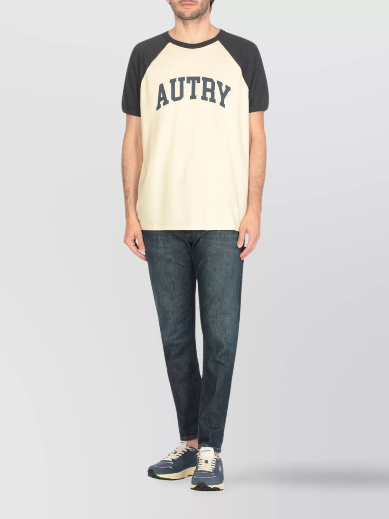 Autry Short Sleeves Contrasting Color