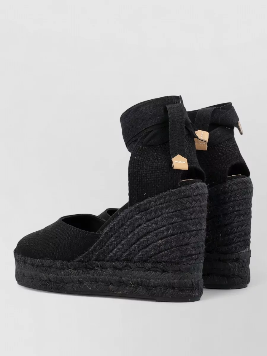 Castaner Cotton Wedge Espadrilles