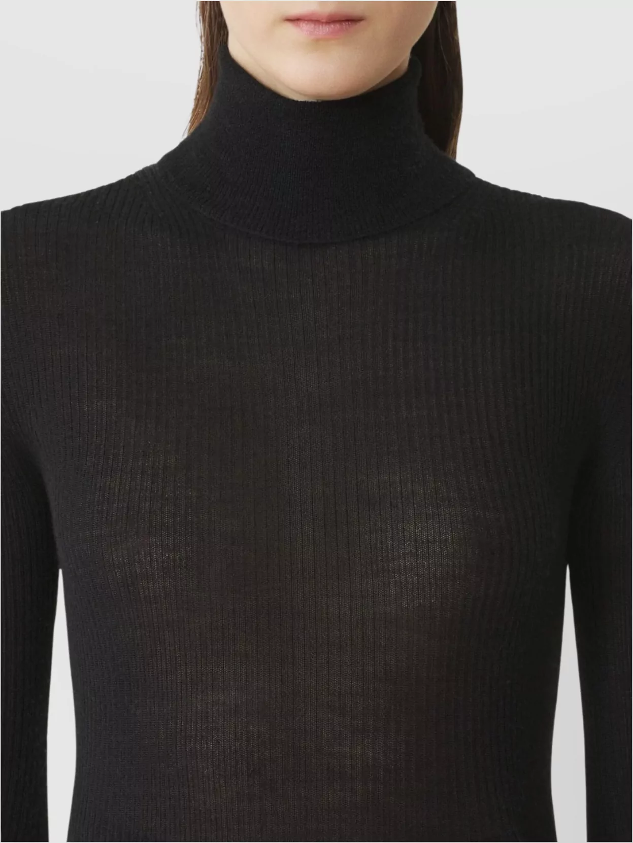 Lanvin Slim Fit Turtleneck Knit Jumper