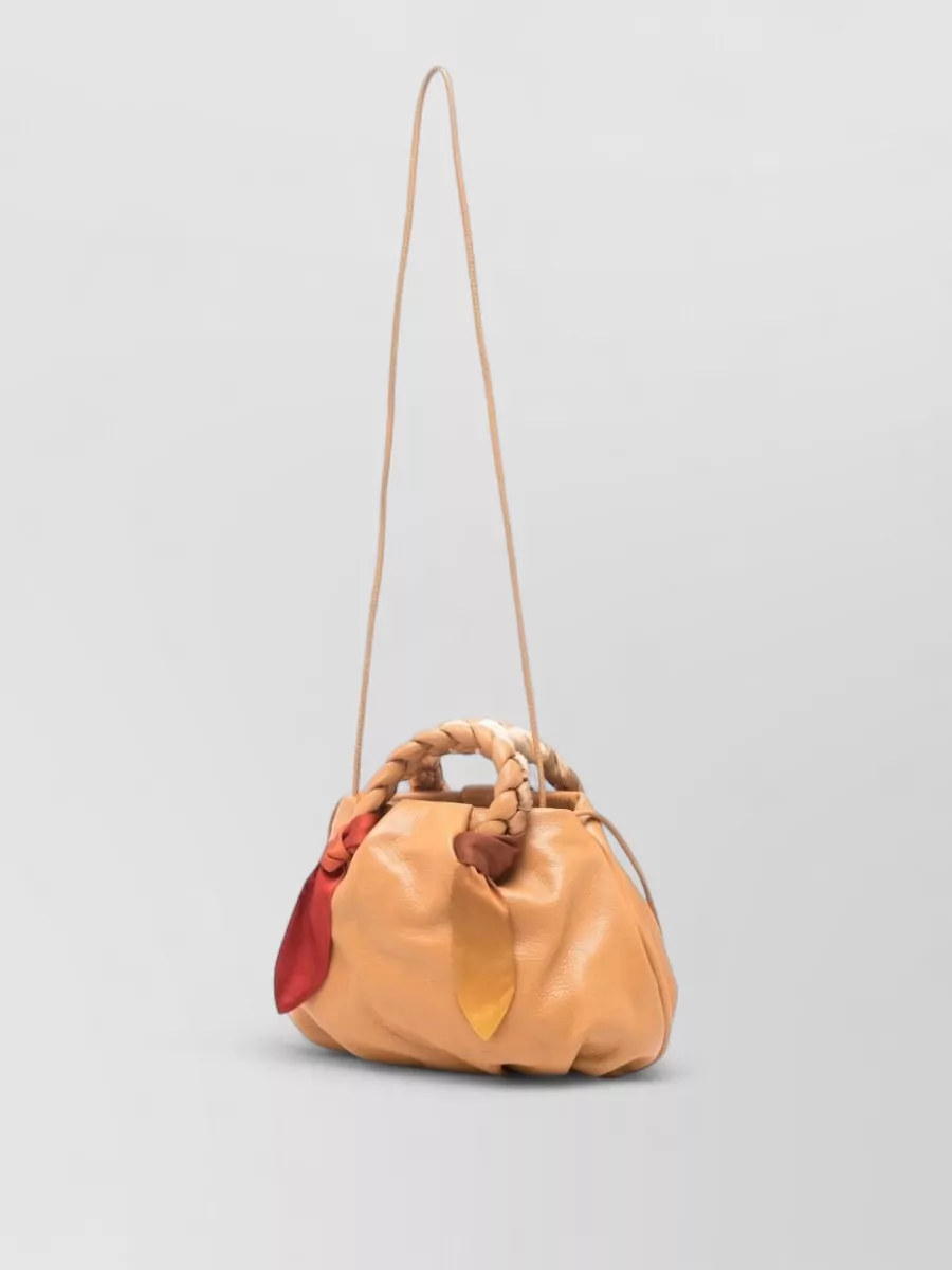 Hereu Leather Mini Top Handle Bag