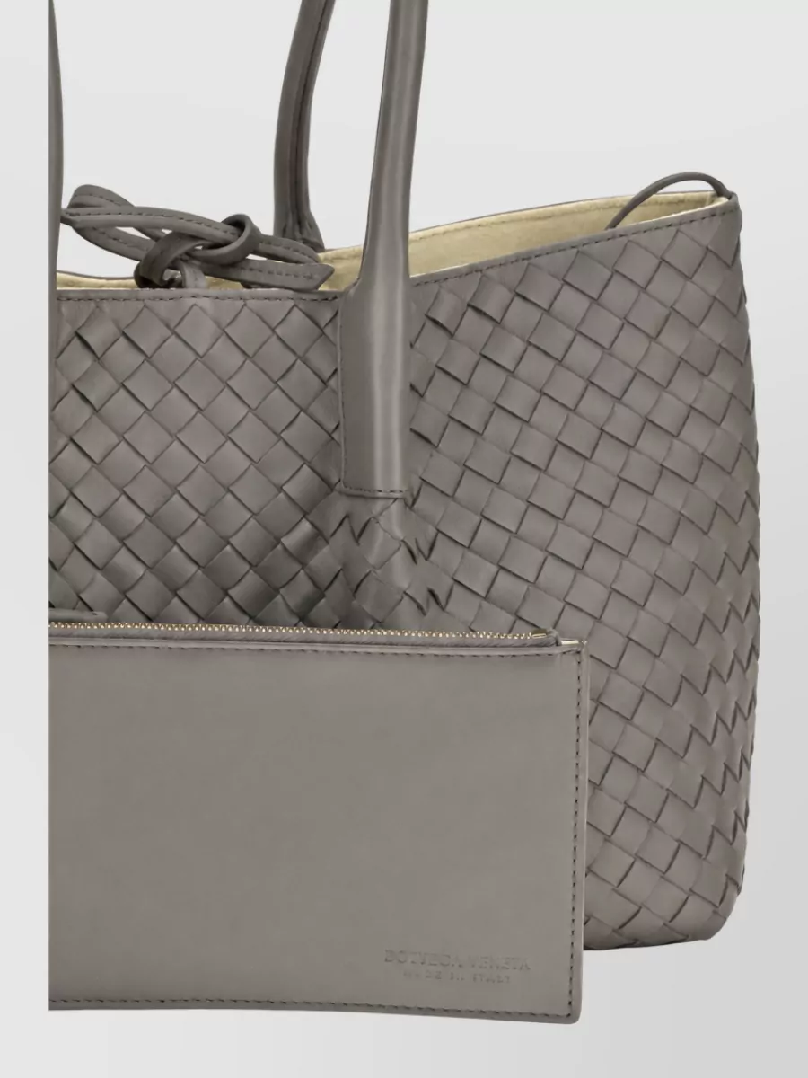 Bottega Veneta Pinacoteca Tote Leather Tote Bag