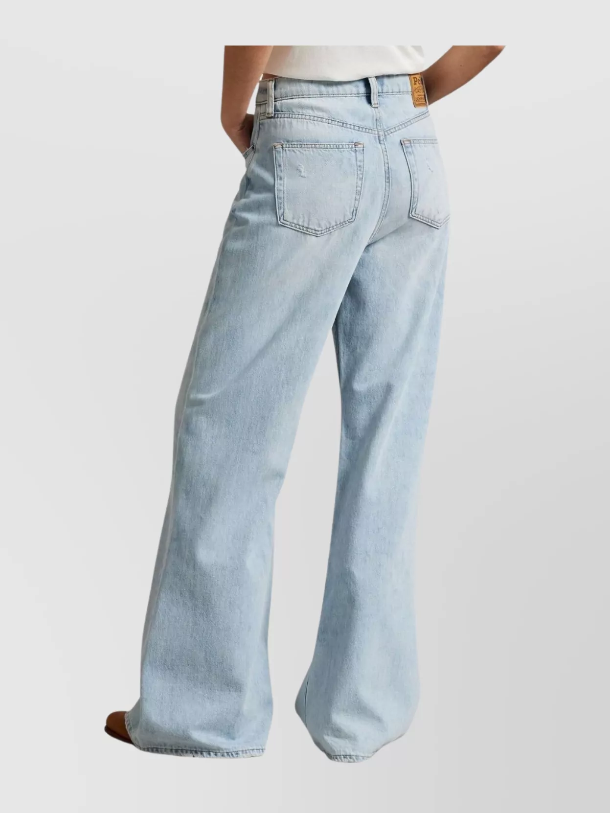 Ralph Lauren Cotton Flared Leg Trousers