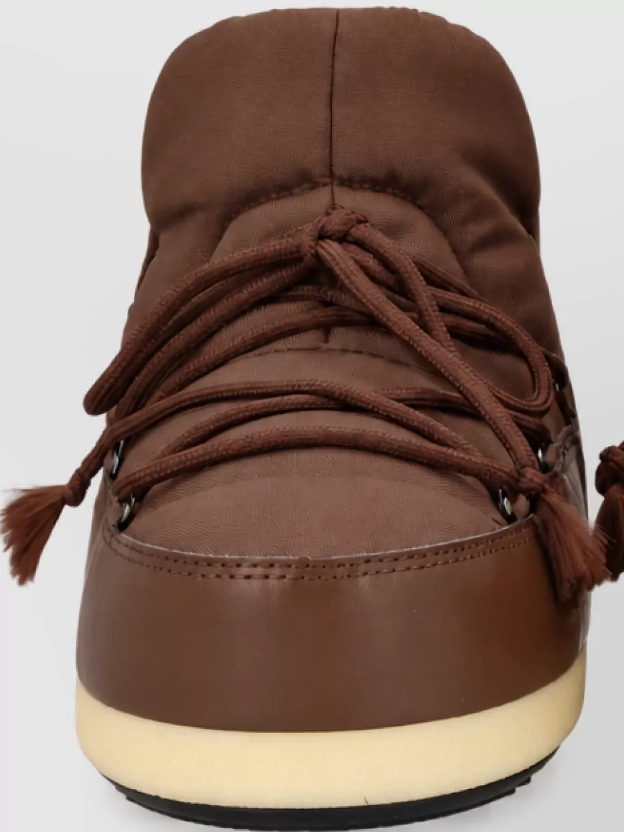Moon Boot quilted platform ankle boots