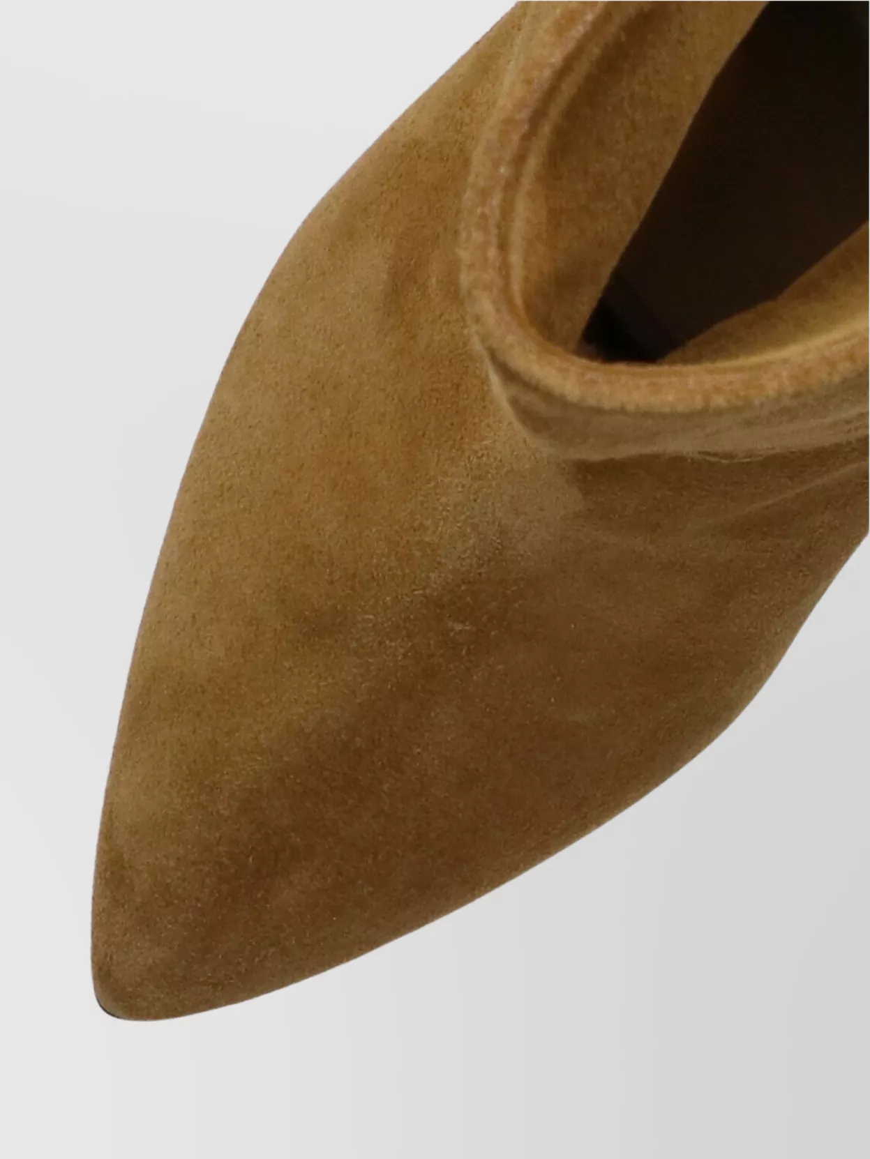 Shop Isabel Marant Heel Cone Knee Pointed Suede