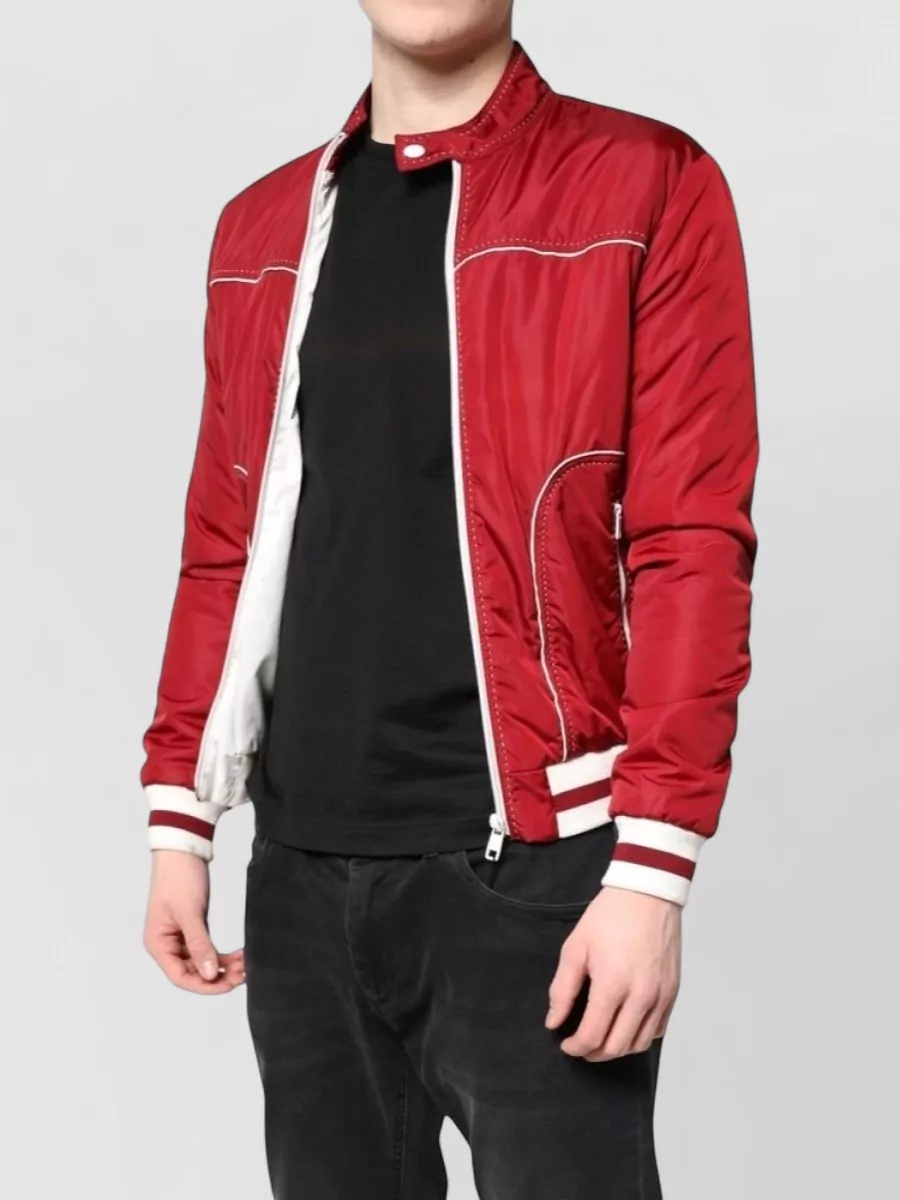 Dolce&Gabbana Nylon Padded Bomber Jacket