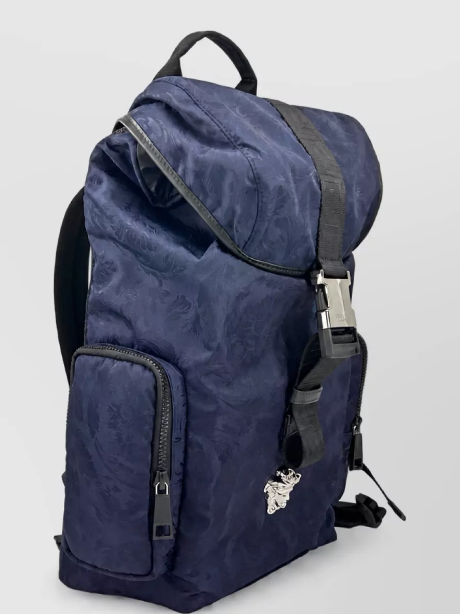 Versace La Medusa Nylon Backpack