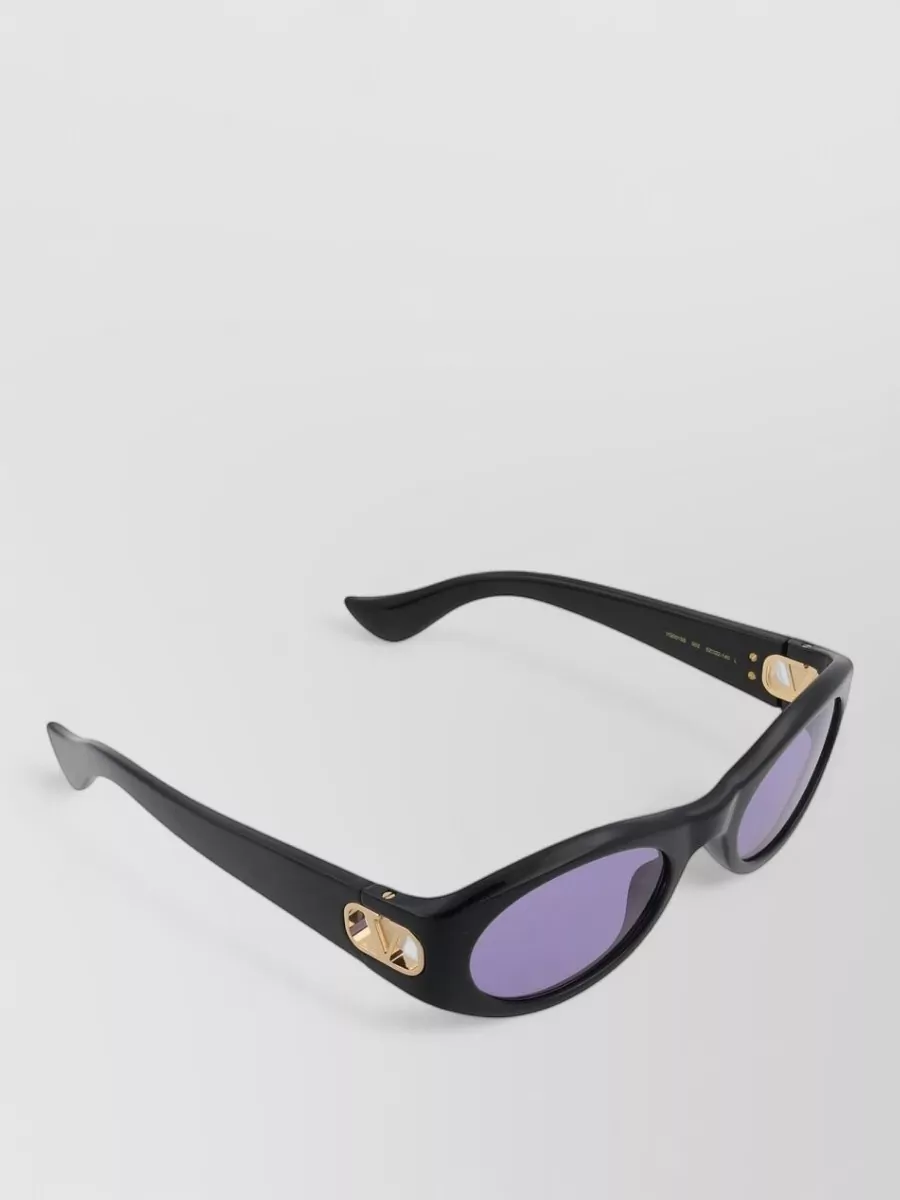 Valentino Oval Sunglasses