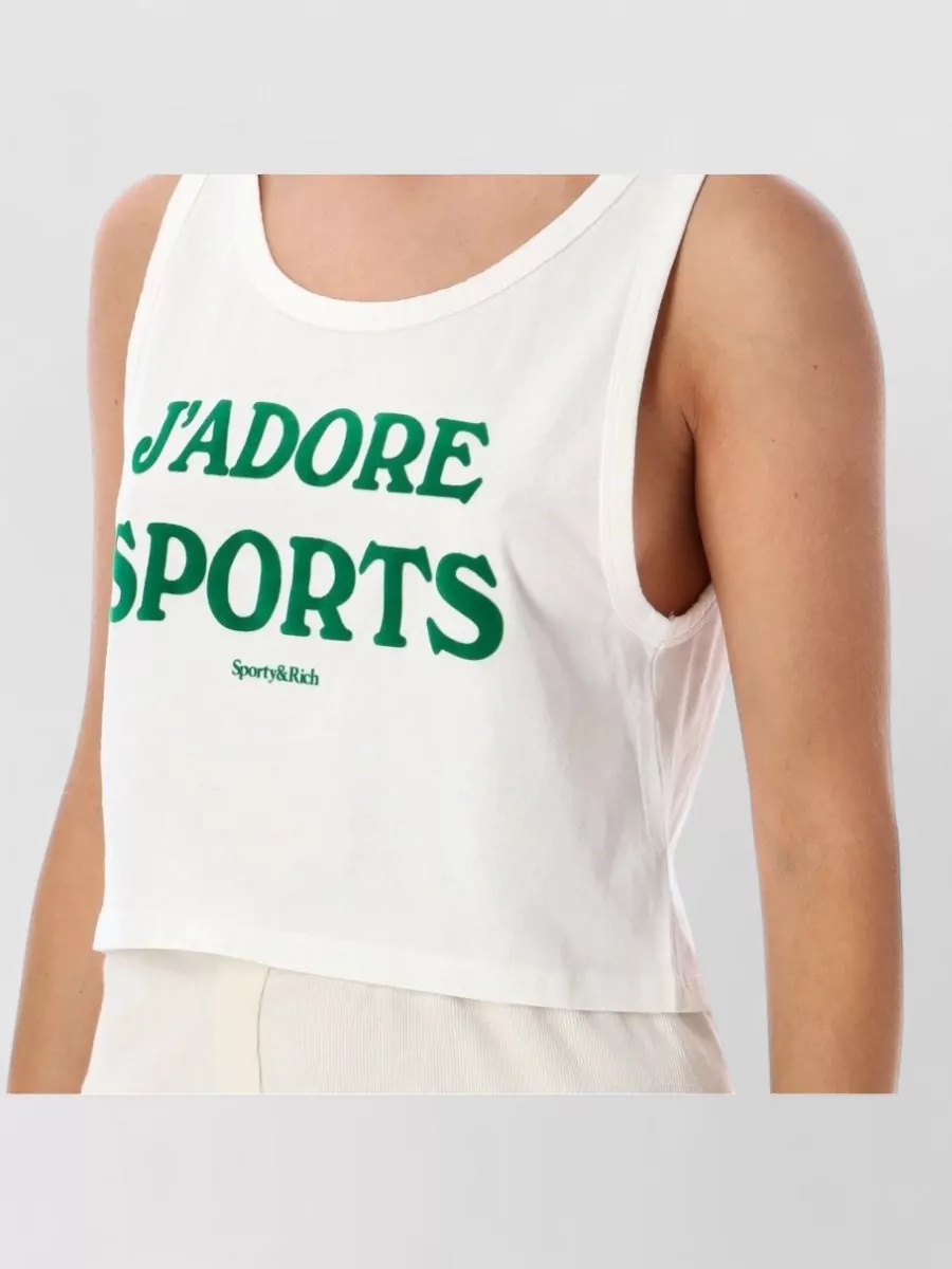 Sporty & Rich Cotton Tank Top