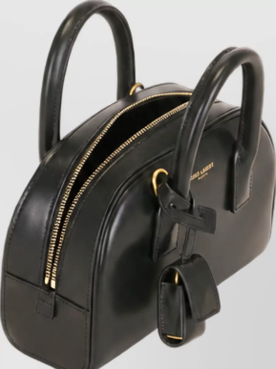 Saint Laurent Sac De Jour Mini Leather Clutch Bag