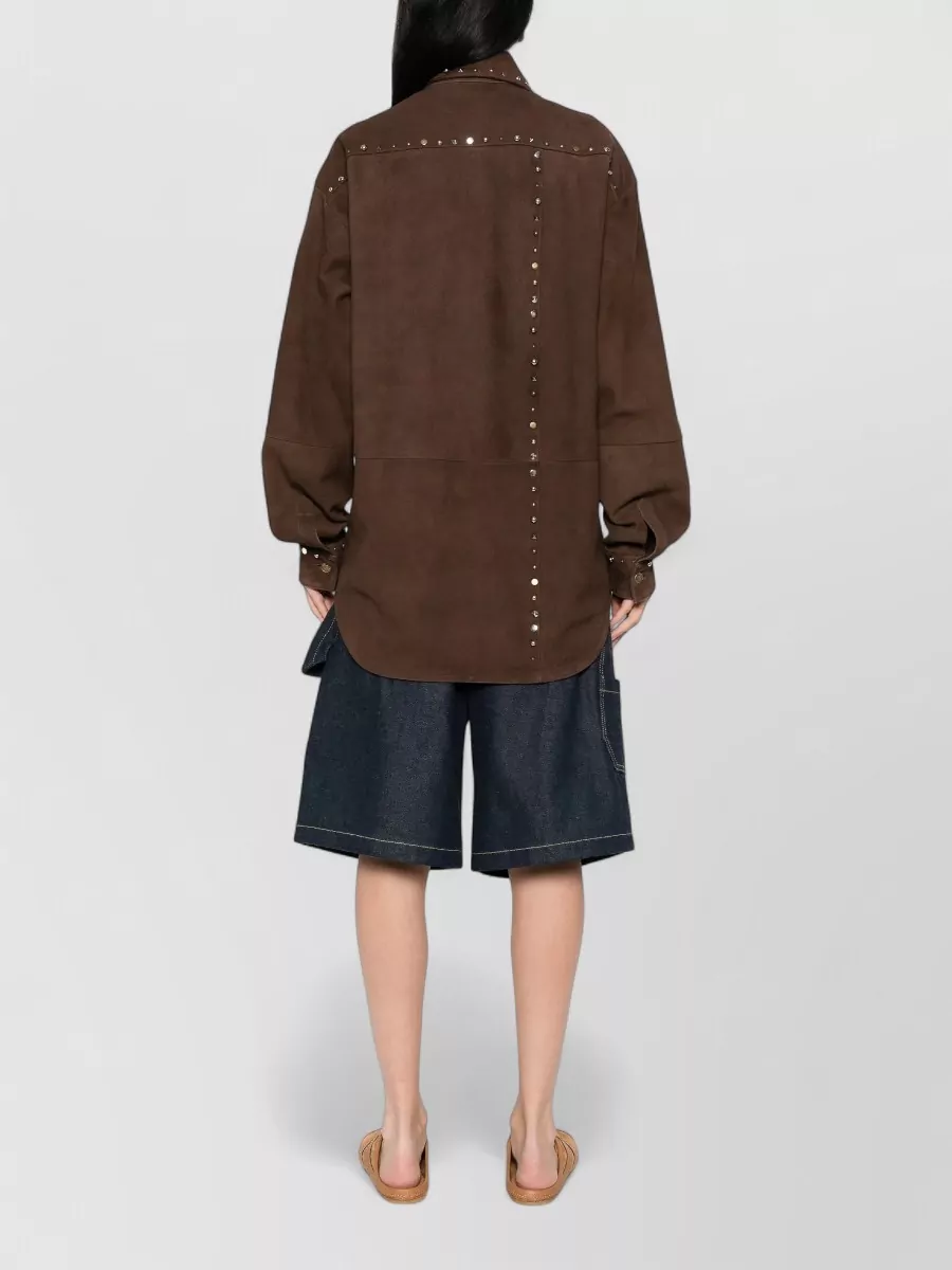 Moschino Suede Shirt