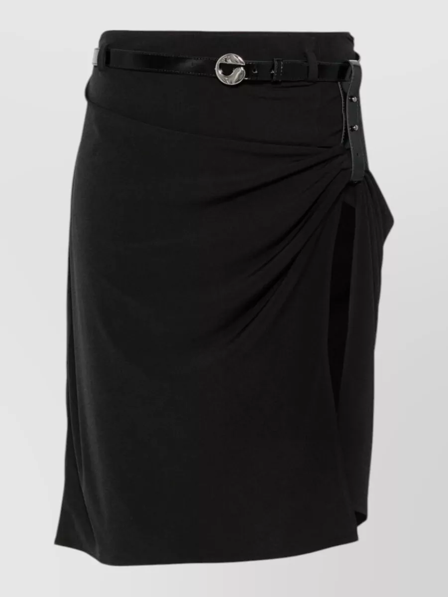 Coperni asymmetric midi skirt