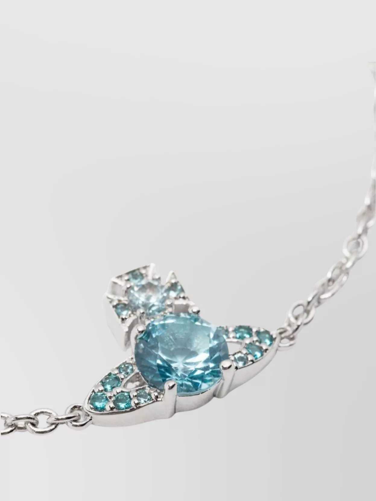 Vivienne Westwood Gemstone Chain Link Bracelets
