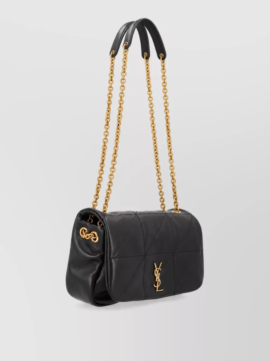 Saint Laurent Jamie Mini Leather Clutch Bag