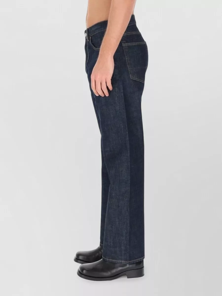 Our Legacy Denim Trousers Straight Leg Five Pocket Design