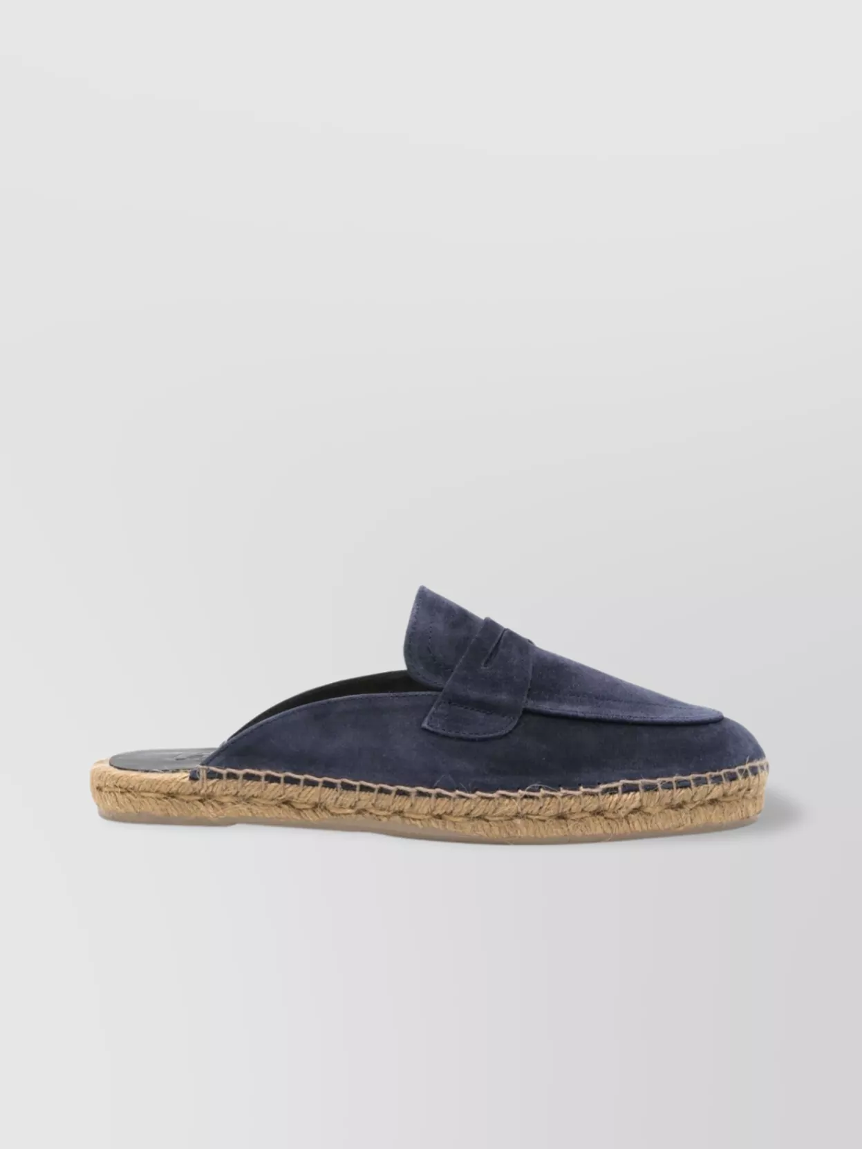 Castaner Suede Leather Slippers Espadrille Sole