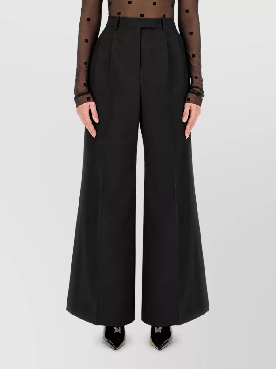 Givenchy Wool Wide-Leg Trousers
