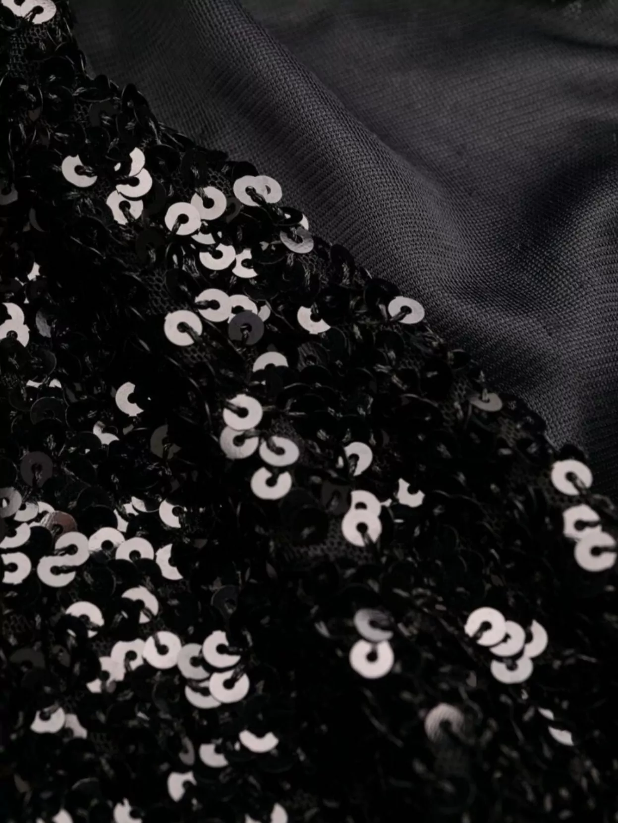 Parosh Sequin-Embellished Minidress Keyhole Detail