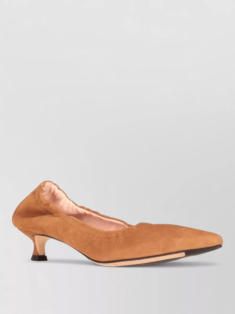 La Rose suede pumps