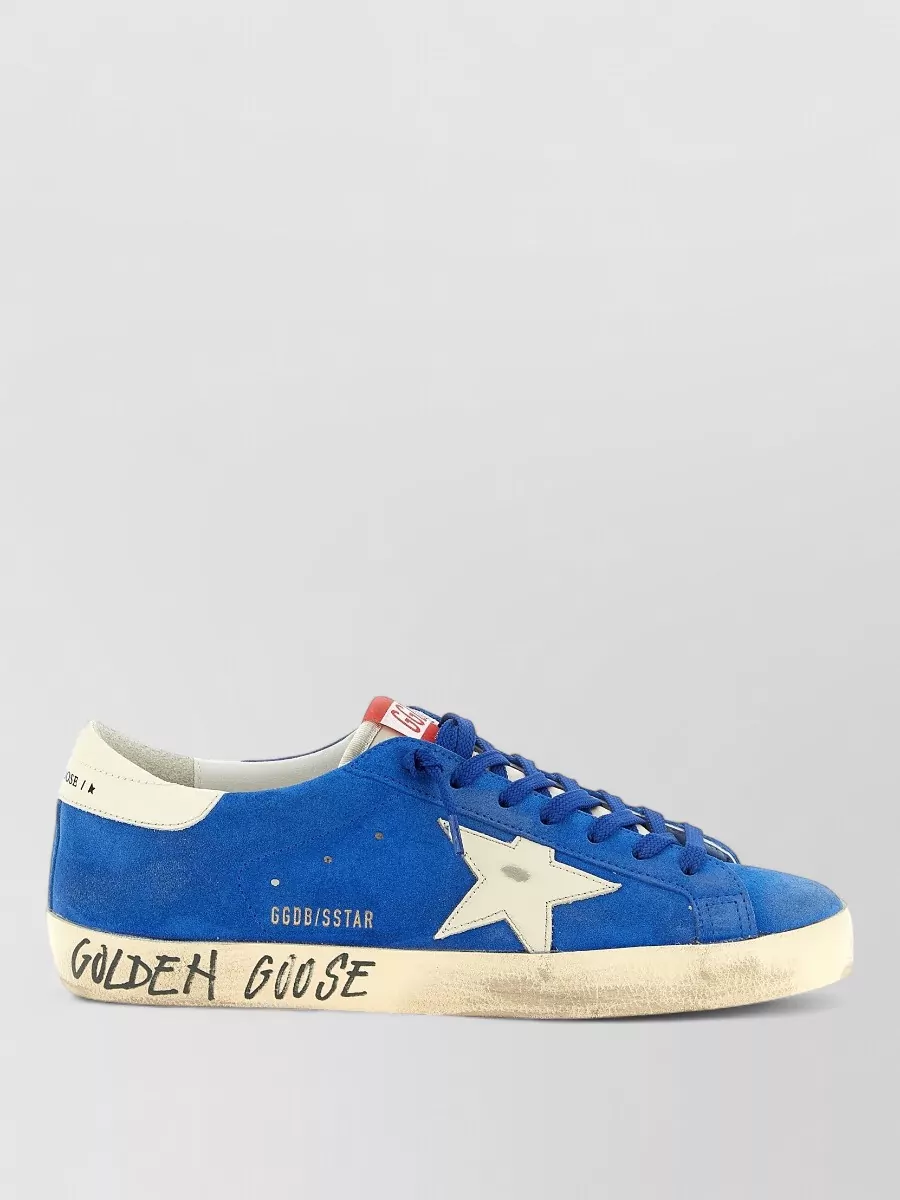 Golden Goose Superstar Sneakers Contrast Heel Tab Star Patch