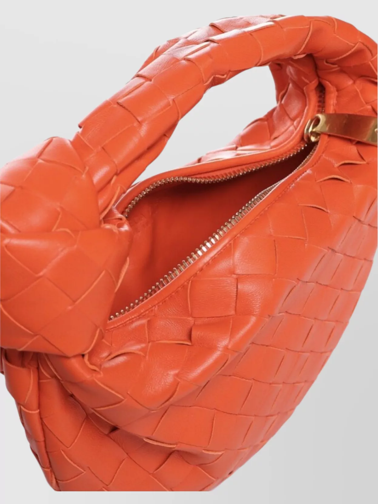 Bottega Veneta Mini Woven Intrecciato Handle Bag