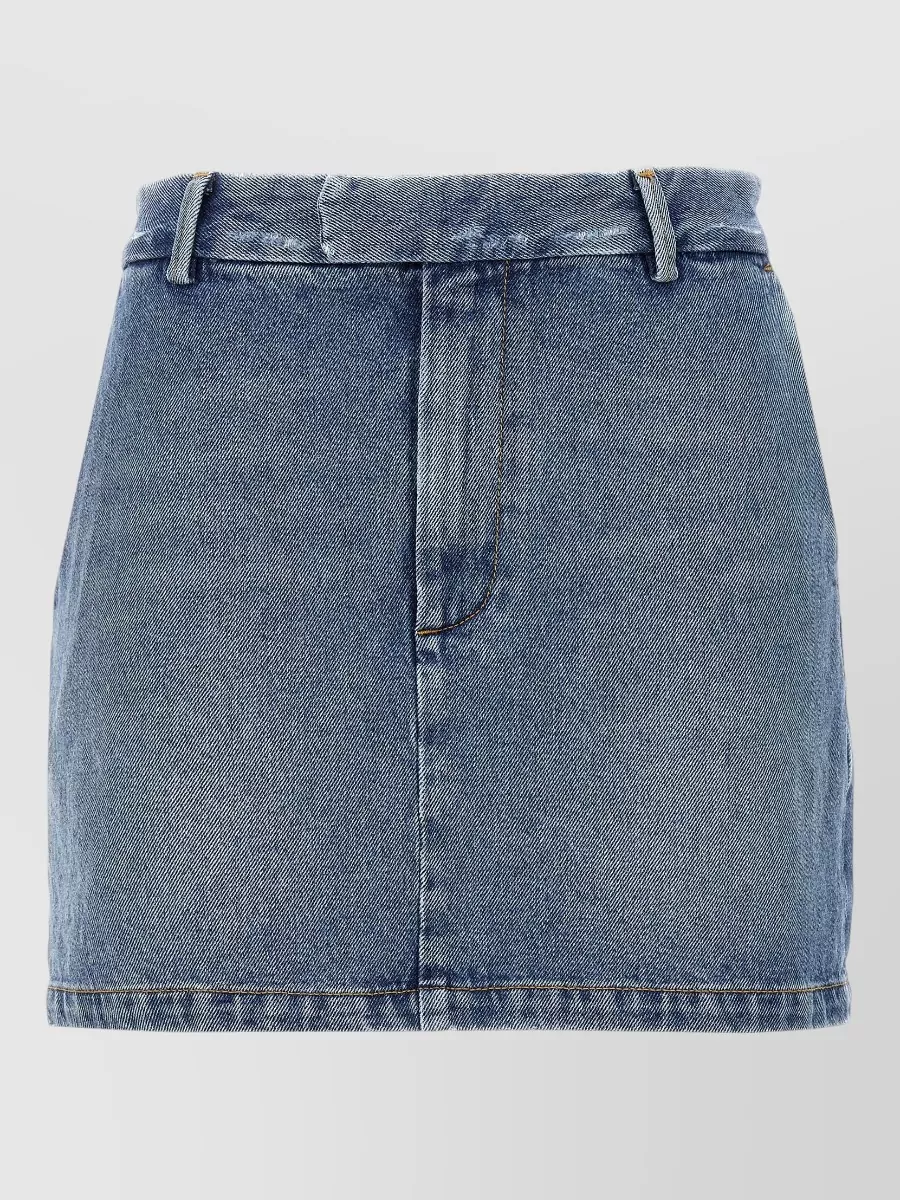 Armarium denim mini skirt