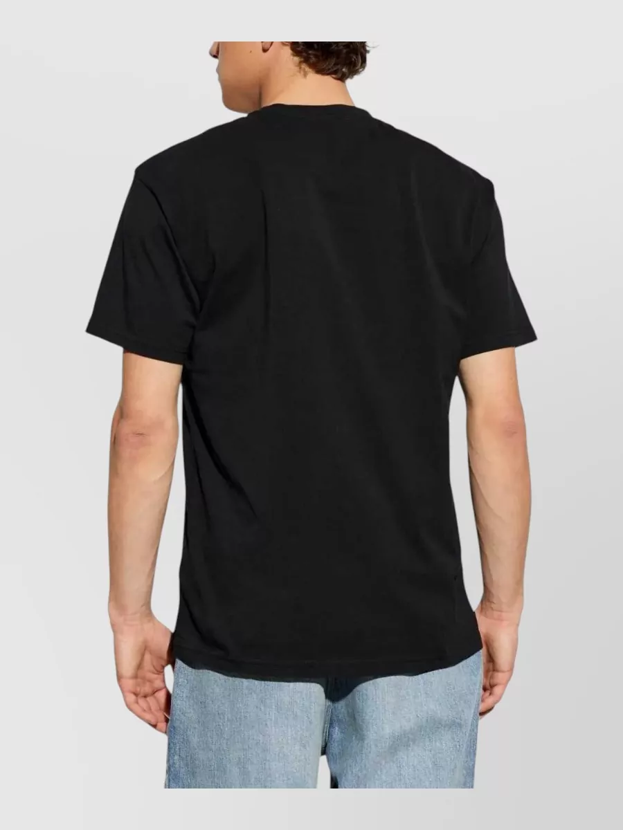 Givenchy Cotton Floral Logo Print Regular Fit T-Shirt